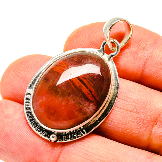 Red Agate Pendants handcrafted by Ana Silver Co - PD748032