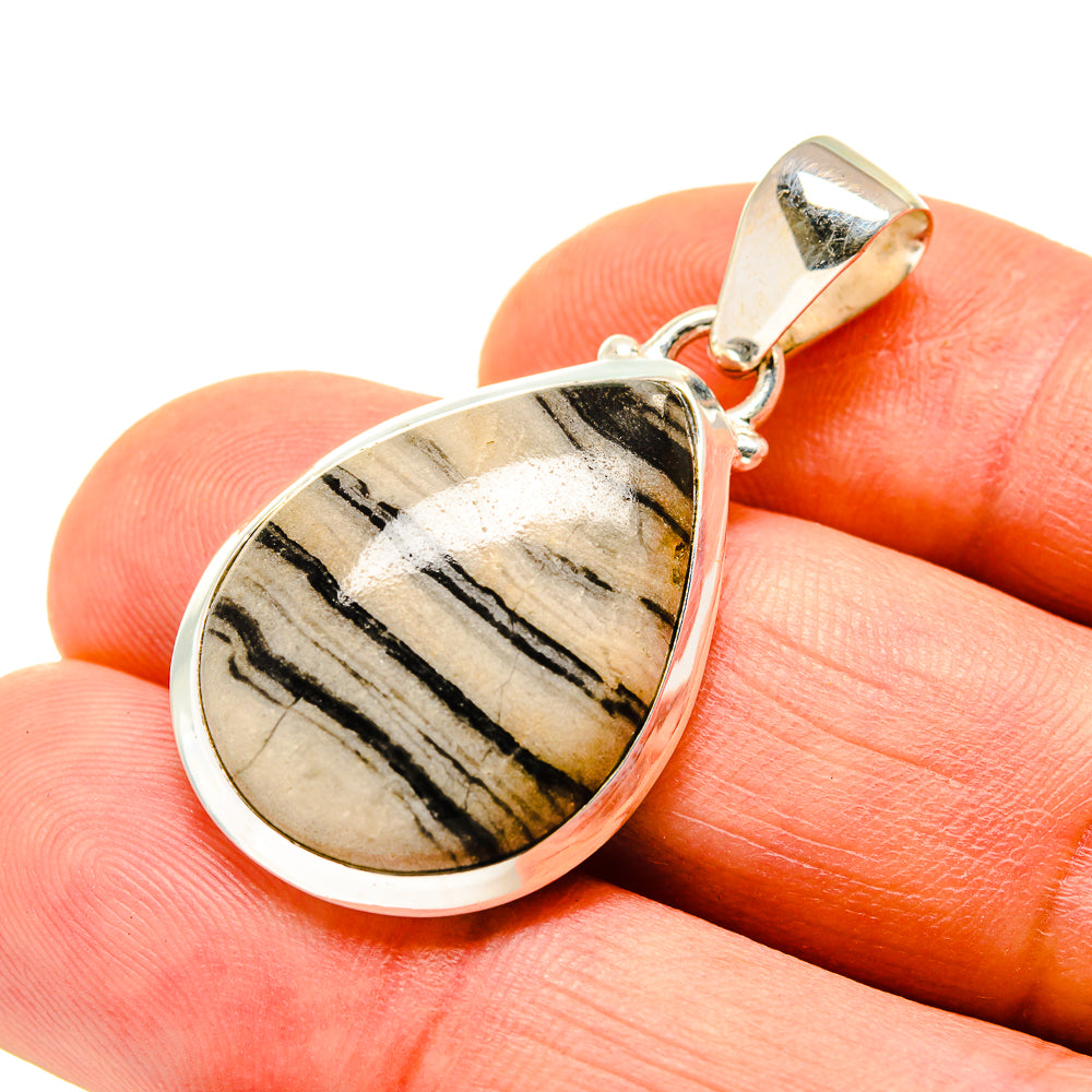 Pinolith Jasper Pendants handcrafted by Ana Silver Co - PD748072