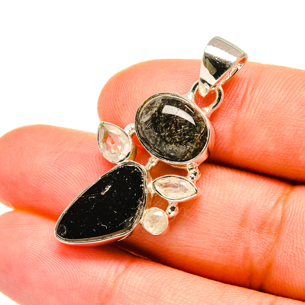 Shungite Pendants handcrafted by Ana Silver Co - PD7482