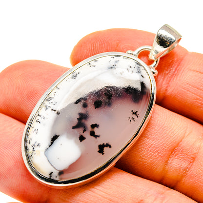 Dendritic Opal Pendants handcrafted by Ana Silver Co - PD748252