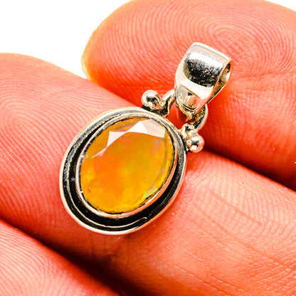 Ethiopian Opal Pendants handcrafted by Ana Silver Co - PD748284
