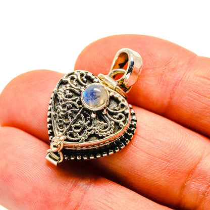 Rainbow Moonstone Pendants handcrafted by Ana Silver Co - PD748314