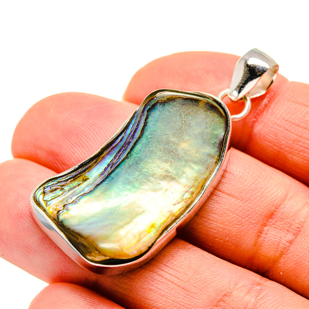 Abalone Shell Pendants handcrafted by Ana Silver Co - PD748446