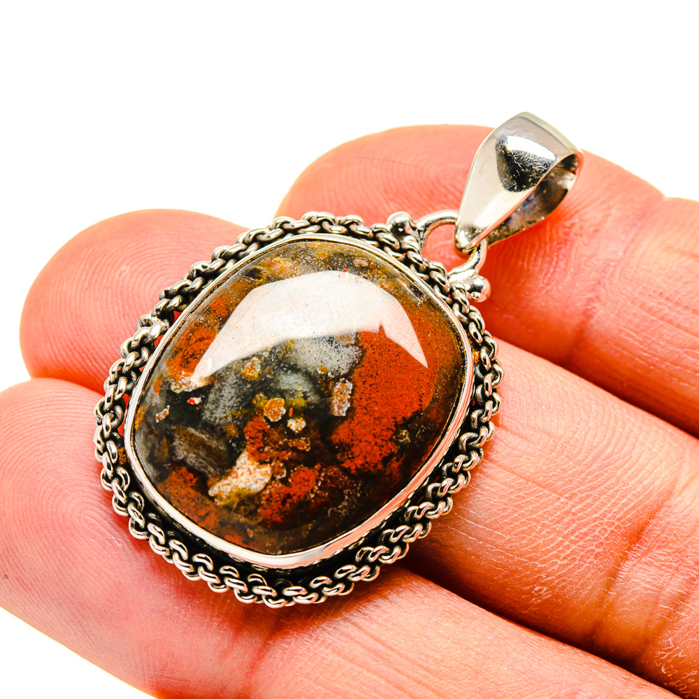 Red Jasper Pendants handcrafted by Ana Silver Co - PD748474