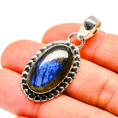 Labradorite Pendants handcrafted by Ana Silver Co - PD748483