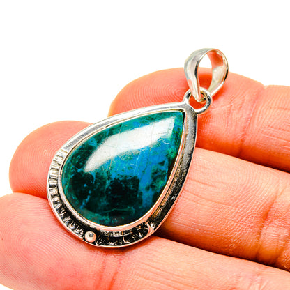 Chrysocolla Pendants handcrafted by Ana Silver Co - PD748488