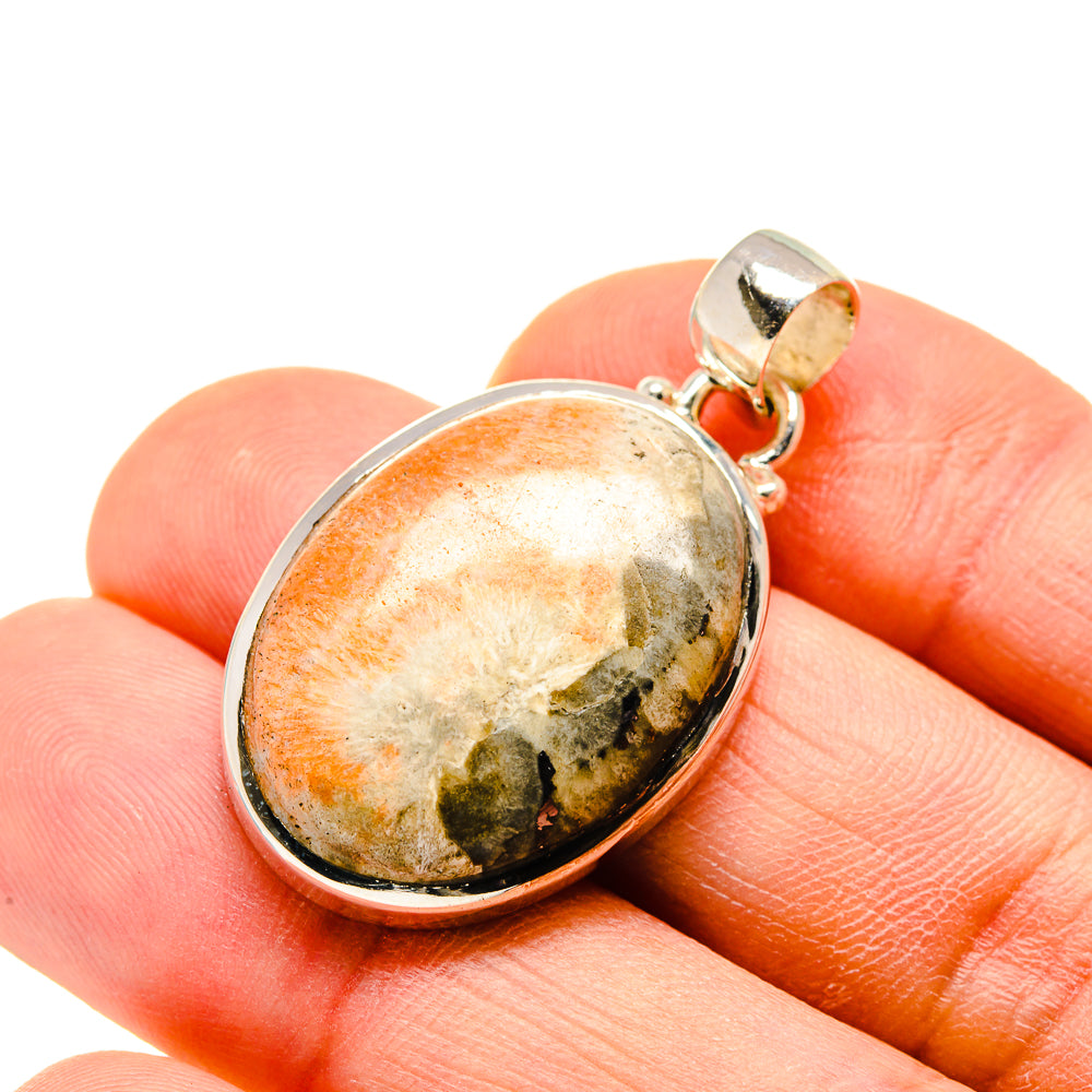 Scolecite Pendants handcrafted by Ana Silver Co - PD748490