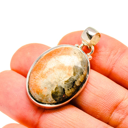 Scolecite Pendants handcrafted by Ana Silver Co - PD748490