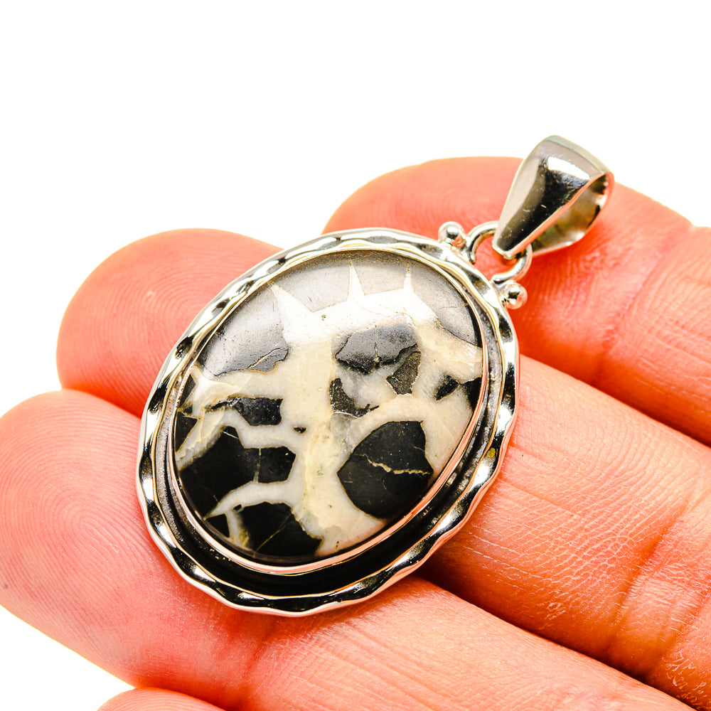Septarian Geode Pendants handcrafted by Ana Silver Co - PD748496