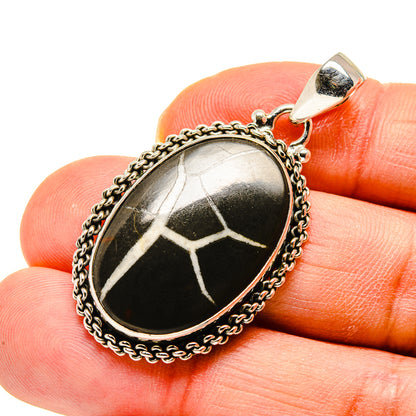 Septarian Geode Pendants handcrafted by Ana Silver Co - PD748501