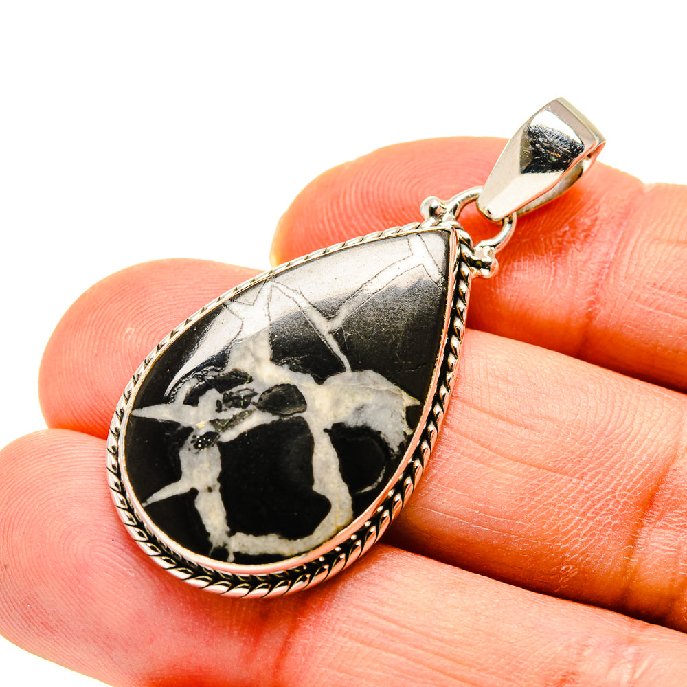 Septarian Geode Pendants handcrafted by Ana Silver Co - PD748505