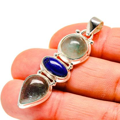 Green Fluorite Pendants handcrafted by Ana Silver Co - PD748532