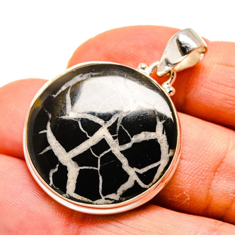 Septarian Geode Pendants handcrafted by Ana Silver Co - PD748656