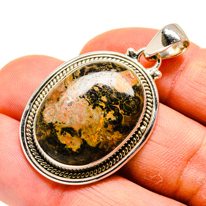Poppy Jasper Pendants handcrafted by Ana Silver Co - PD748661