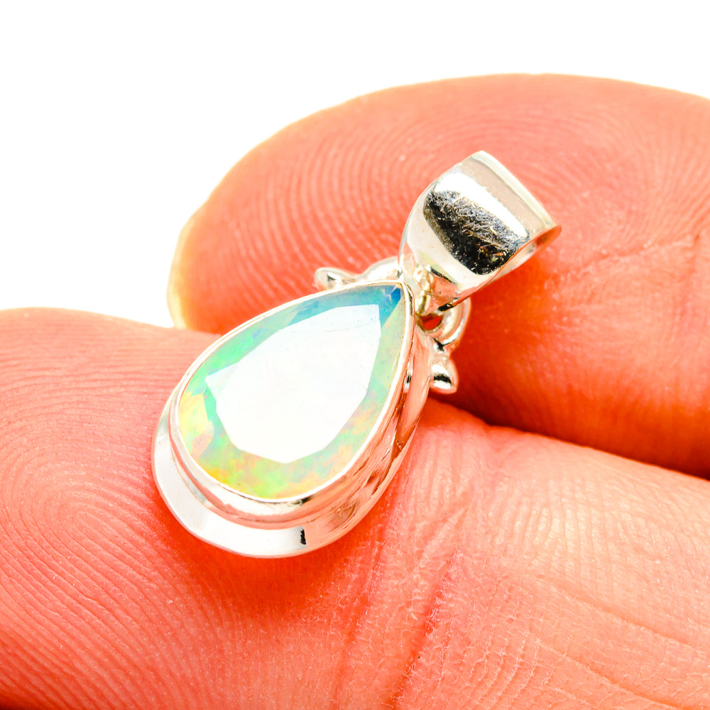 Ethiopian Opal Pendants handcrafted by Ana Silver Co - PD748697