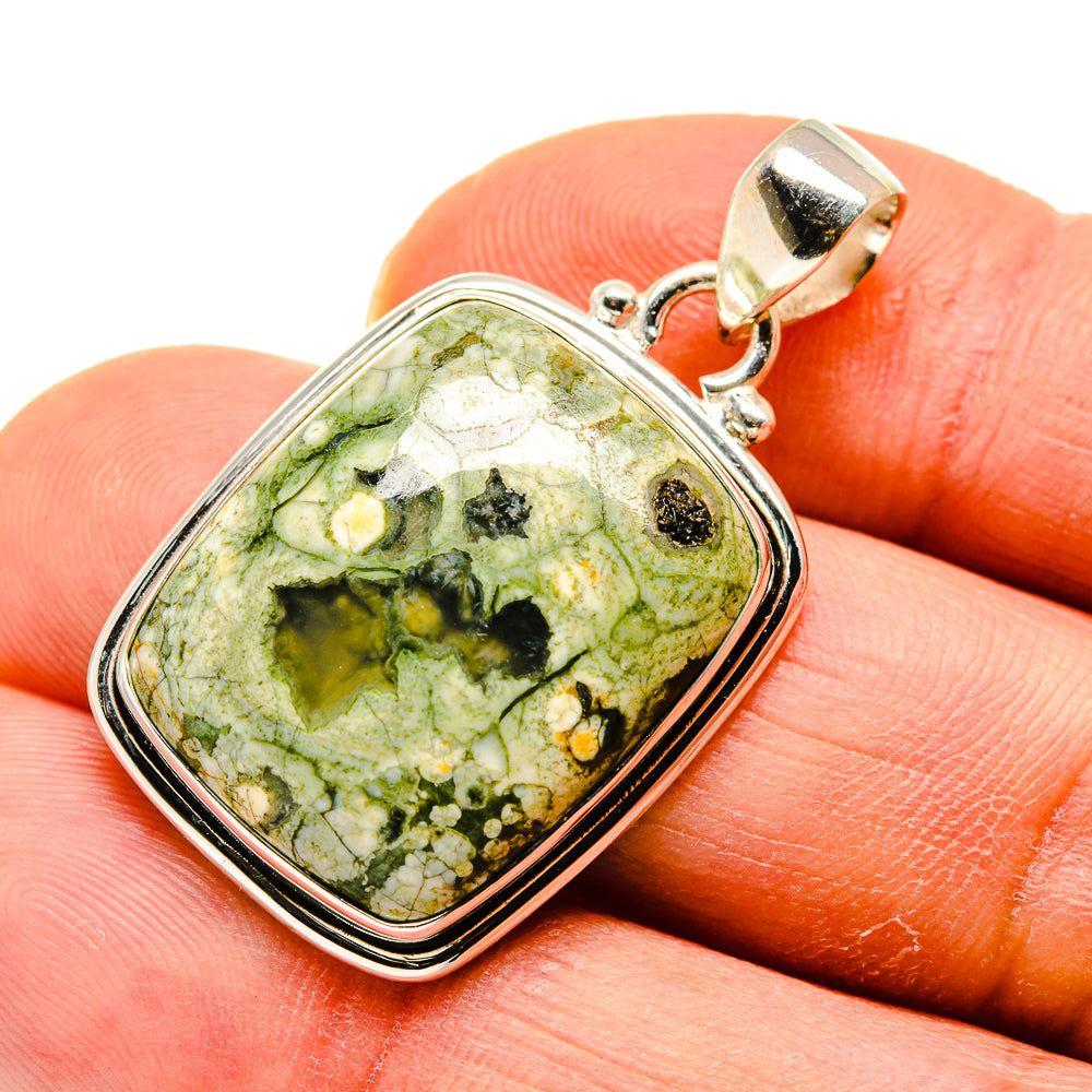 Rainforest Opal Pendants handcrafted by Ana Silver Co - PD748712