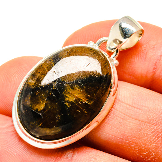 Chiastolite Pendants handcrafted by Ana Silver Co - PD748753
