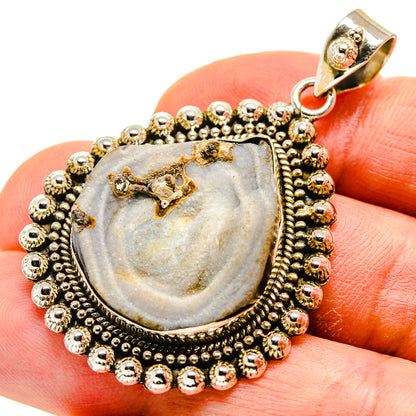 Desert Druzy Pendants handcrafted by Ana Silver Co - PD748817