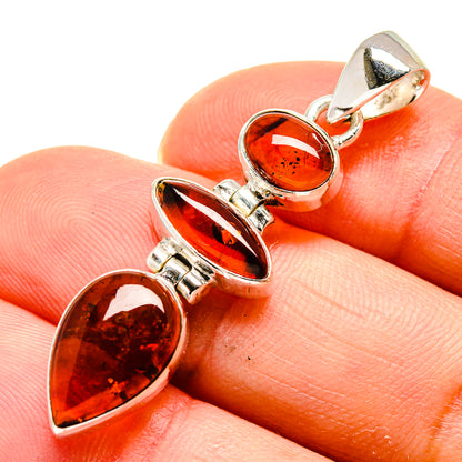 Baltic Amber Pendants handcrafted by Ana Silver Co - PD748836