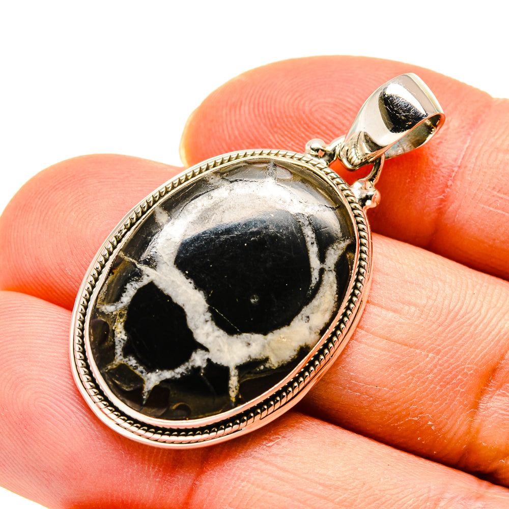 Septarian Geode Pendants handcrafted by Ana Silver Co - PD748850