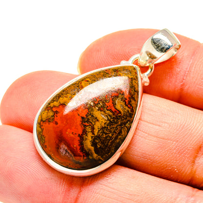 Moroccan Agate Pendants handcrafted by Ana Silver Co - PD748852