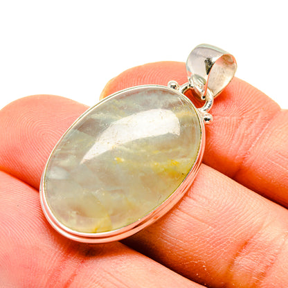 Prehnite Pendants handcrafted by Ana Silver Co - PD748907