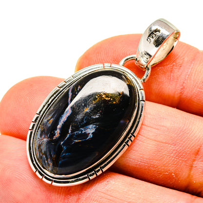 Pietersite Pendants handcrafted by Ana Silver Co - PD748942