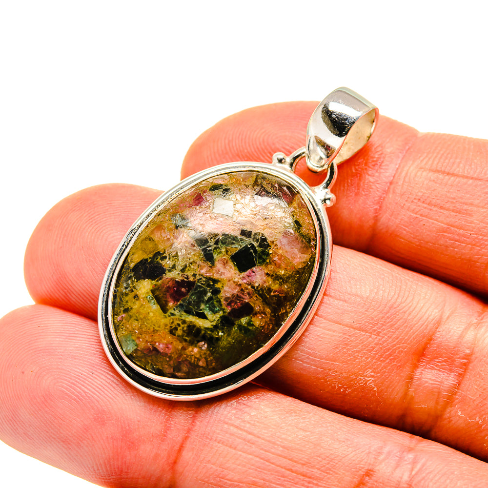 Tourmaline Pendants handcrafted by Ana Silver Co - PD749087