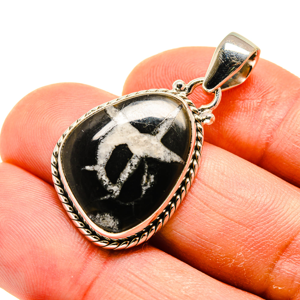 Septarian Geode Pendants handcrafted by Ana Silver Co - PD749280