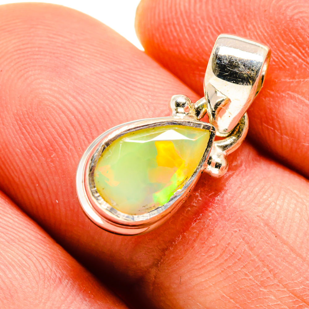 Ethiopian Opal Pendants handcrafted by Ana Silver Co - PD749301