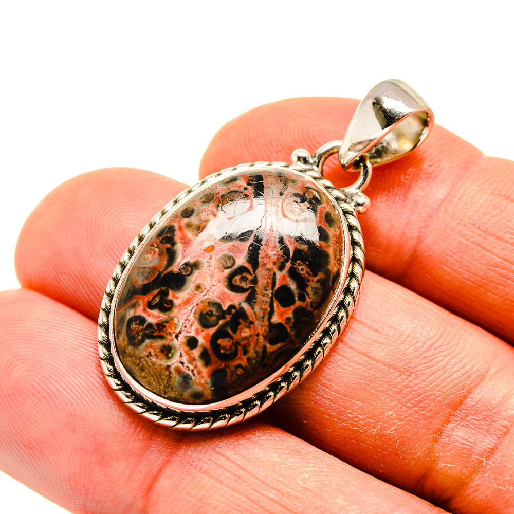 Poppy Jasper Pendants handcrafted by Ana Silver Co - PD749396