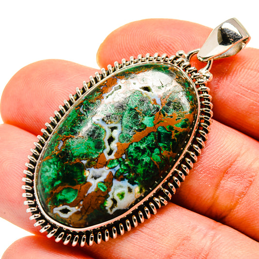 Chrysocolla Pendants handcrafted by Ana Silver Co - PD749432