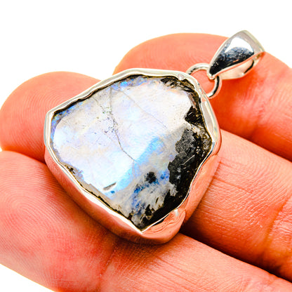 Rainbow Moonstone Pendants handcrafted by Ana Silver Co - PD749595