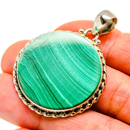 Malachite Pendants handcrafted by Ana Silver Co - PD749620
