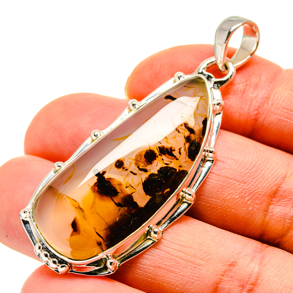 Montana Agate Pendants handcrafted by Ana Silver Co - PD749743