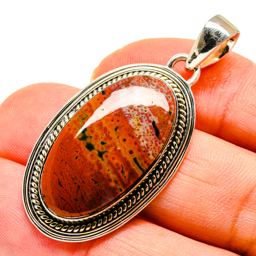 Ocean Jasper Pendants handcrafted by Ana Silver Co - PD749849