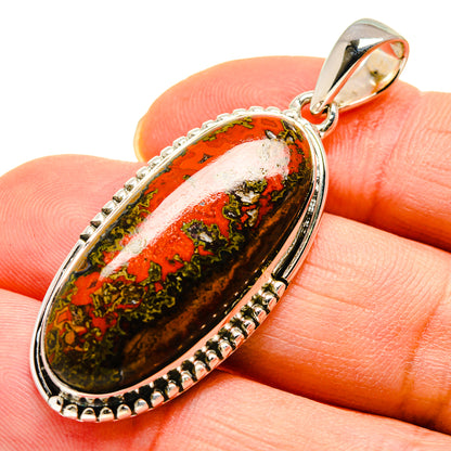 Moroccan Agate Pendants handcrafted by Ana Silver Co - PD749850