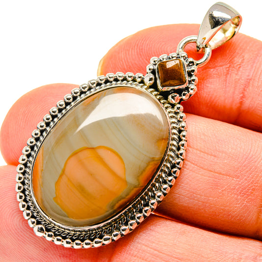 Willow Creek Jasper Pendants handcrafted by Ana Silver Co - PD749865