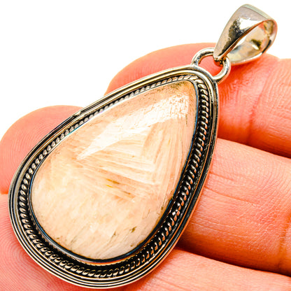 Scolecite Pendants handcrafted by Ana Silver Co - PD749866