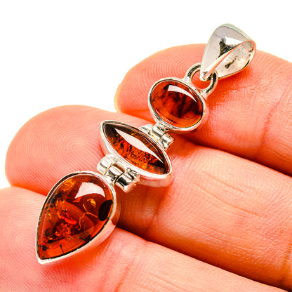 Baltic Amber Pendants handcrafted by Ana Silver Co - PD749947