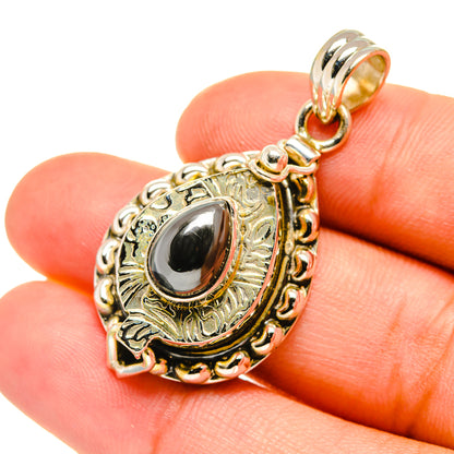 Hematite Pendants handcrafted by Ana Silver Co - PD7500
