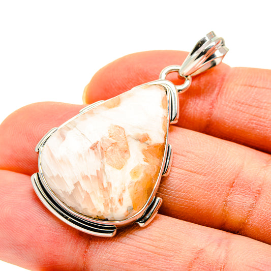 Scolecite Pendants handcrafted by Ana Silver Co - PD750032