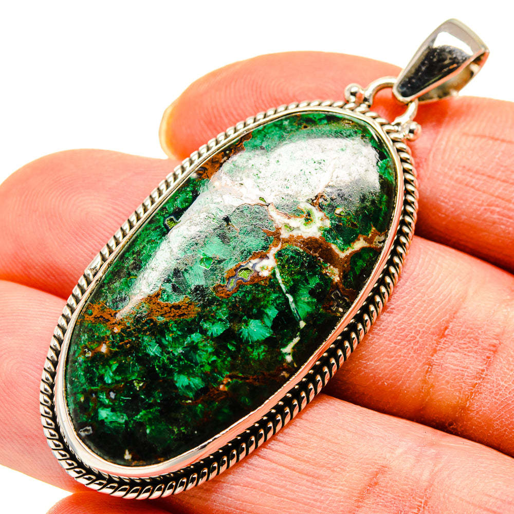 Chrysocolla Pendants handcrafted by Ana Silver Co - PD750040
