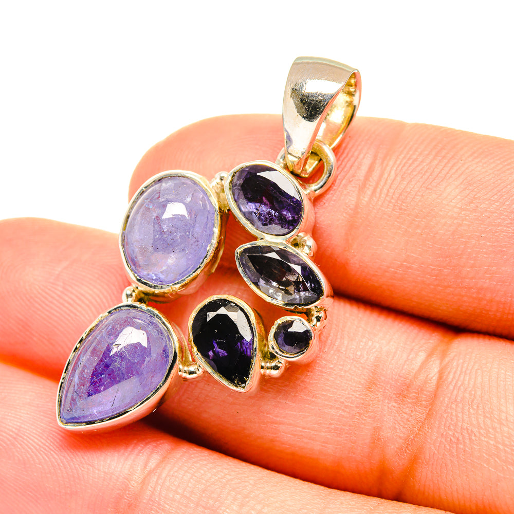 Tanzanite Pendants handcrafted by Ana Silver Co - PD7501