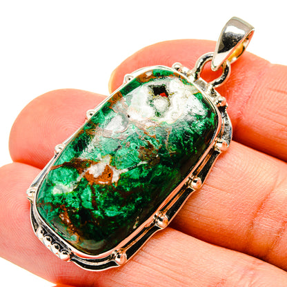 Chrysocolla Pendants handcrafted by Ana Silver Co - PD750247