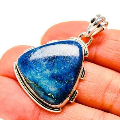 Chrysocolla In Quartz Pendants handcrafted by Ana Silver Co - PD750262