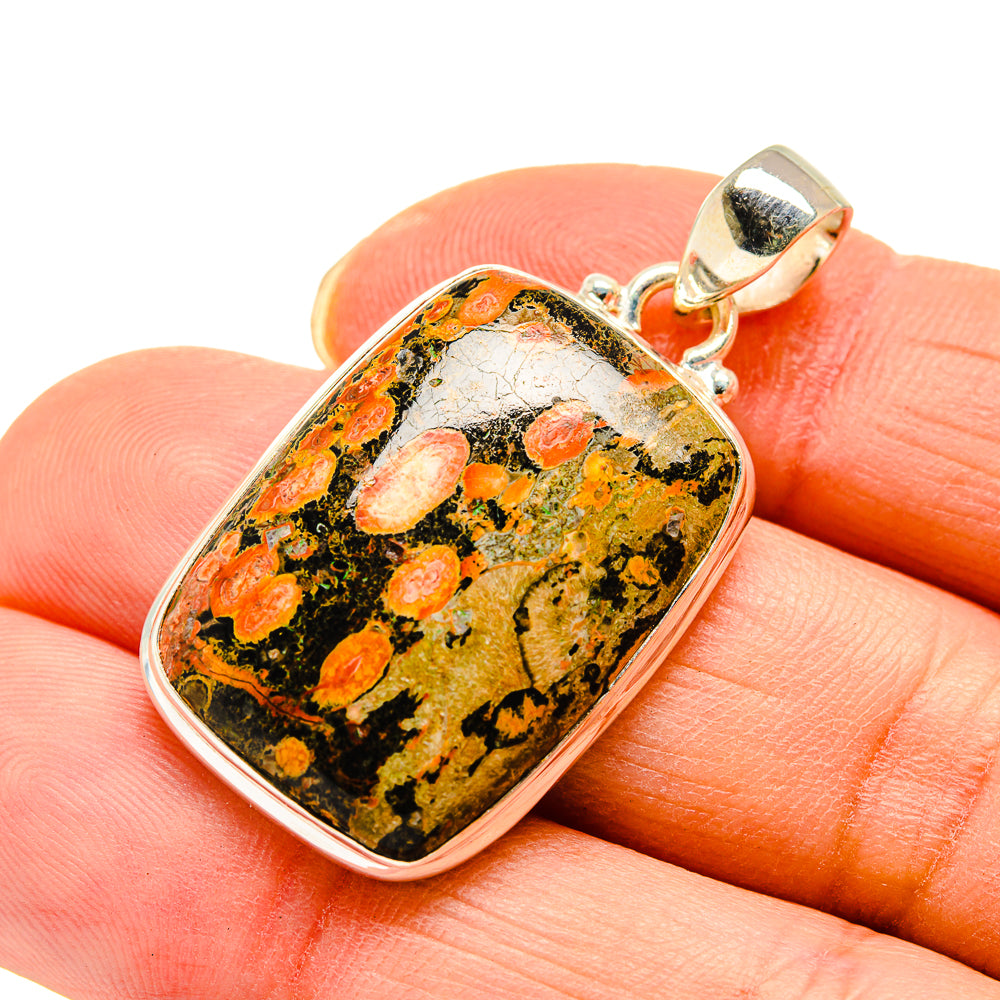 Poppy Jasper Pendants handcrafted by Ana Silver Co - PD750299