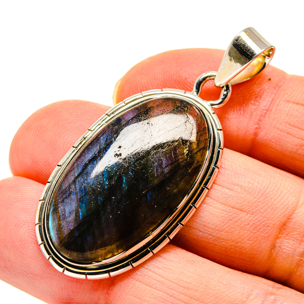 Labradorite Pendants handcrafted by Ana Silver Co - PD750334