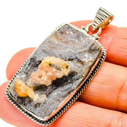 Desert Druzy Pendants handcrafted by Ana Silver Co - PD750370