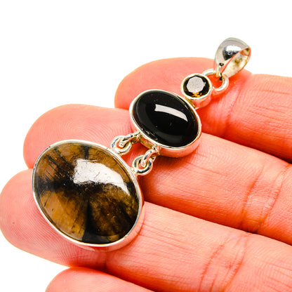 Chiastolite Pendants handcrafted by Ana Silver Co - PD750401